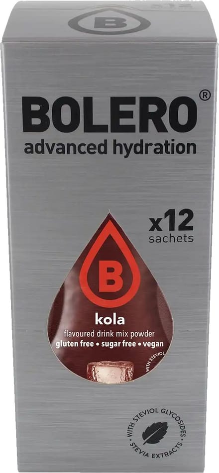 Bolero  Suikervrije Limonade Sticks Cola 12 x 3 gram