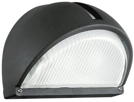Buitenwandlamp met Bewegingsmelder en E27 Fitting - Spatwaterdicht IP44 - Indirecte Verlichting