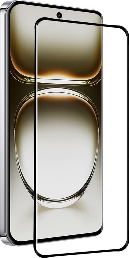 Screenprotector - Geschikt voor OPPO Reno 12 Pro - Full Cover - Gehard Glas - Beschermglas - Tempered Glass - Screen Protector
