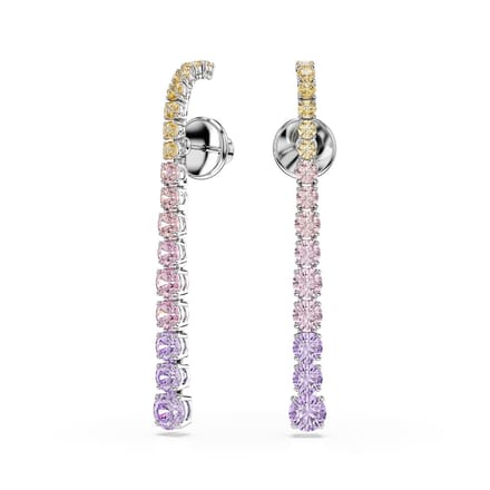 Swarovski Matrix Dames Oorbellen Metaal - Zilver