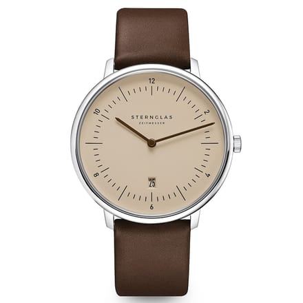 Sternglas Naos XL Sand Brown S01-NX54-PR04 Horloge
