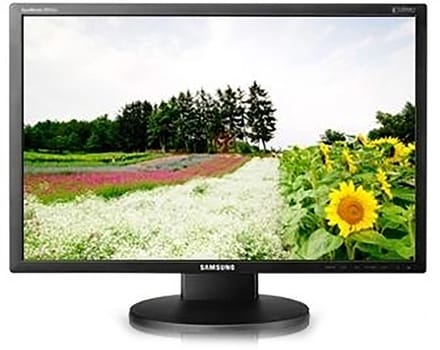 Samsung 2443BW 24� widescreen LCD monitor 24" Zwart