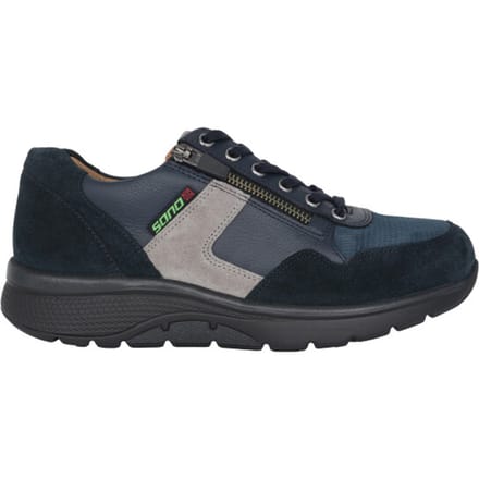 Mephisto Sano Amory - heren rollende wandelsneaker - Blauw - maat 38.5 (EU) 5.5 (UK)
