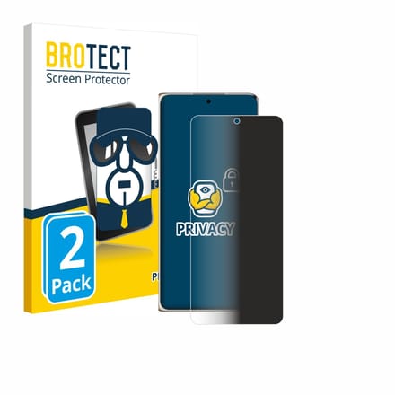 BROTECT - privacy screenprotector voor Huawei Mate X7 - Folie Beschermfolie Blauwlichtfilter 2 Stuks
