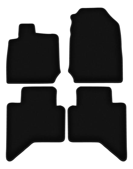 BASIC zwarte velours matten voor: Isuzu D-MAX III pick-up (2019-)