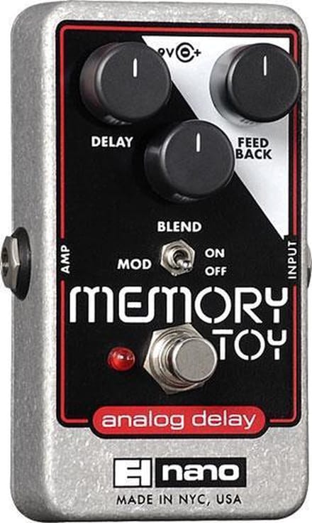 Electro Harmonix Memory Toy Analog Delay with Modulation - Effect-unit voor gitaren
