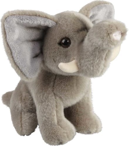 Ravensden Olifant knuffel - pluche - 18 cm - speelgoed knuffelbeest