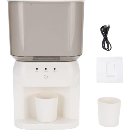 Wandgemonteerde Mondwater Dispenser 600ml Capaciteit 3 Snelheden Intelligente Inductie Mondwater Dispenser gray