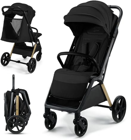 Compacte Kinderwagen voor Actieve Ouders - Geschikt voor Stad en Terrein