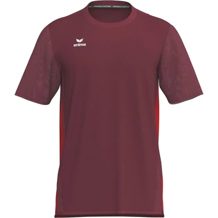 Erima T&F Wings Functioneel T-Shirt Heren - Bordeaux / Rood | Maat: M