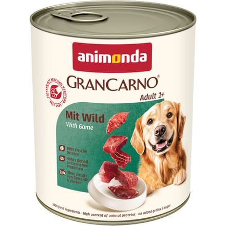 Voordeelpakket animonda GranCarno Original Adult 12 x 800 g - Wild