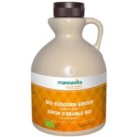 Mannavita Ahornsiroop Graad C 500 Siroop