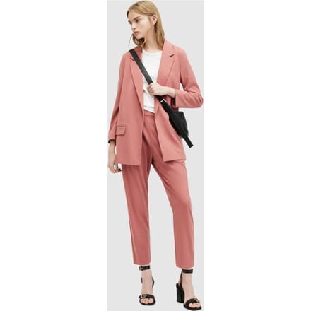 AllSaints Aleida Tri Trouser Rich Pink Taglia: 4 | Pantaloni da completo Outlet | Donna | Rosa