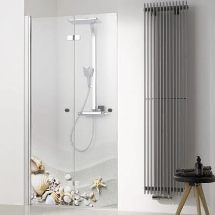 HSK Atelier Plan hinged folding door for niche 100 cm hinged left 17088100-41-50-L