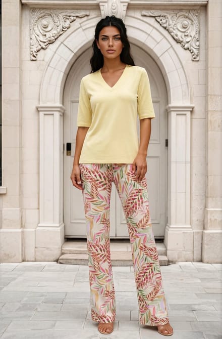 MI PIACE - Heavy Travel Broek Branches Print 202136 Pencil Kit - Maat : S