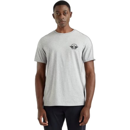Dockers Logo Wing&anchor T-shirt Met Korte Mouwen Grijs S Man