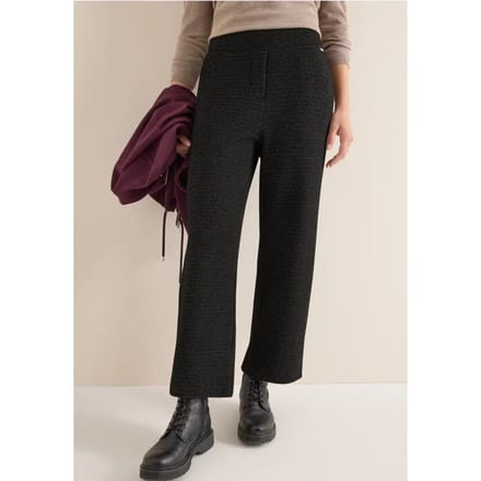 Glinsterende 7/8 broek Wide Legs