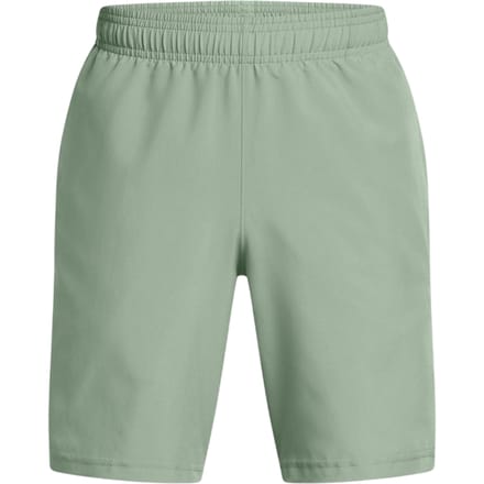Under Armour Technische geweven korte broek met logo voor jongens (Muntgroen)