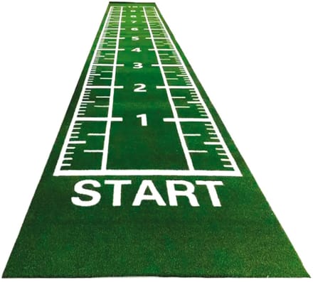 Toorx Professional Sprinttrack kunstgras - 12 x 2 meter - 16 mm - Groen