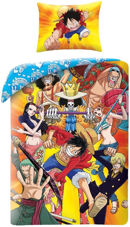 One Piece Dekbedovertrek 140 x 200 cm polyester
