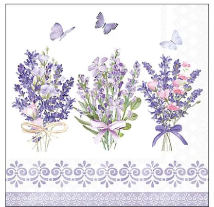 Ambiente - Servetten - Lovely Lavender - 25 x 25 cm