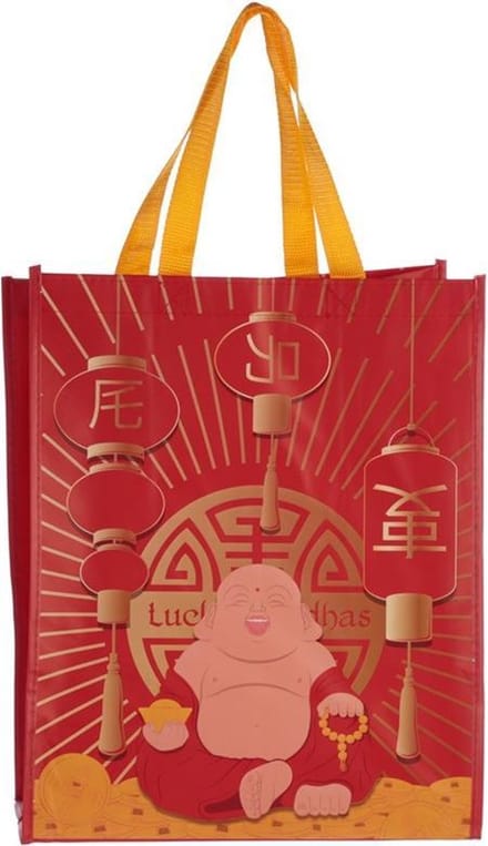 Boodschappentas Shopping bag Tas Buddha Boeddha