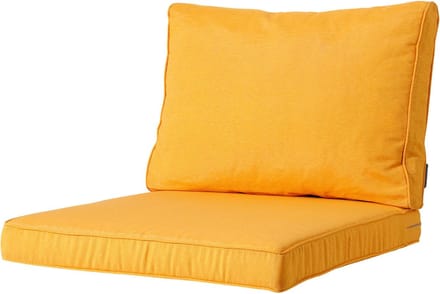 Madison - Loungekussen - Tuinkussen - Zitkussen - Rugkussen - 2-delig - 60 x 60cm - Panama Geel