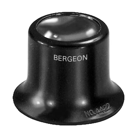 4422-1.5 Horlogemakersloep, 6,7x, biconvexe lens, Bergeon