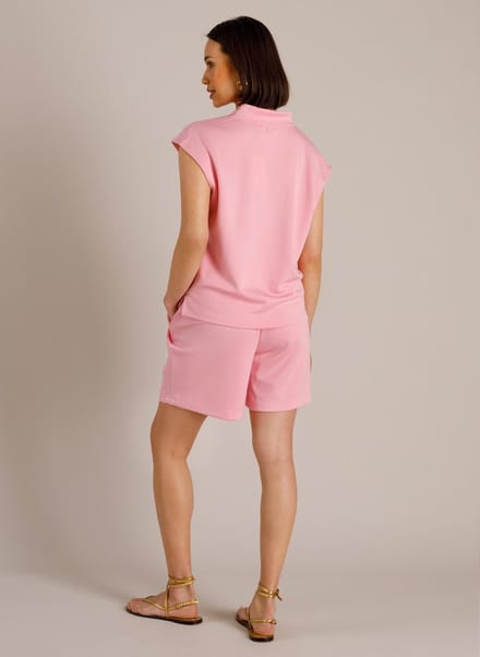 YEST Mina Tops - Bright Pink - maat 40