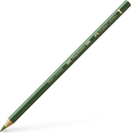 Faber-Castell Polychromos kleurpotlood - 1st. - 167 permanent olijfgroen. - FC-110167