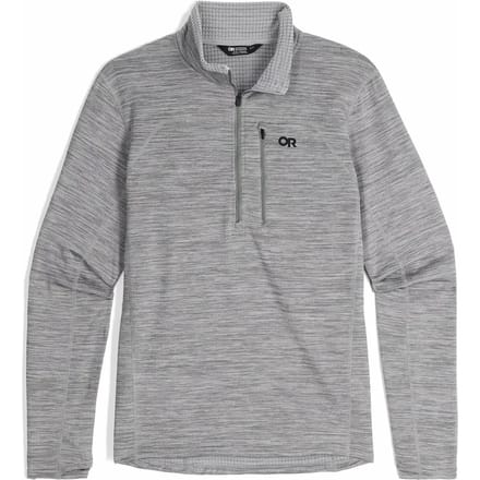 Fleece sweatshirt met halve rits Outdoor Research Vigor Grid
