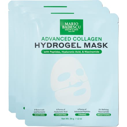 Mario Badescu Advanced Collagen Hydrogel Sheet Mask (Pack of 3)