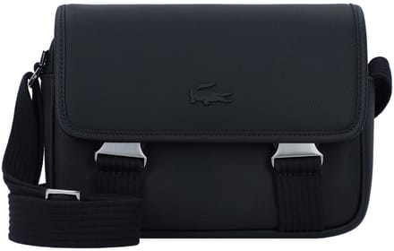 LACOSTE Schoudertas Messenger Bag Noir Zwart