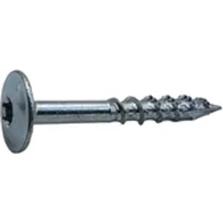 Sencys Spaanplaatschroef Gegalvaniseerd Verzonken Kop Torx - 8x60mm - 4 Stuks