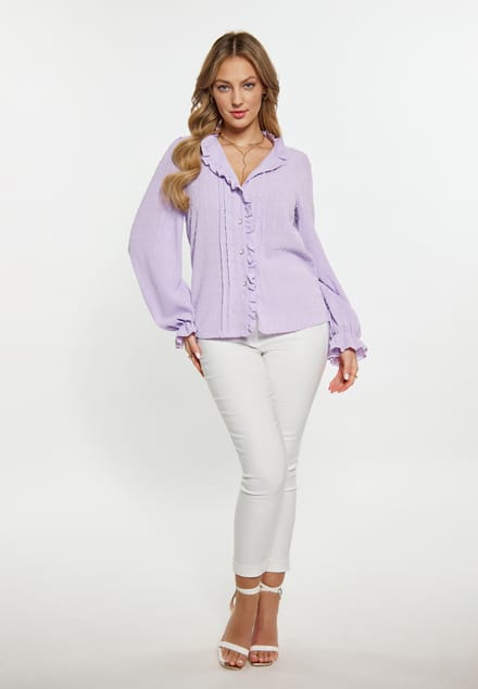 Faina Blouse shirt Dames Lavendel
