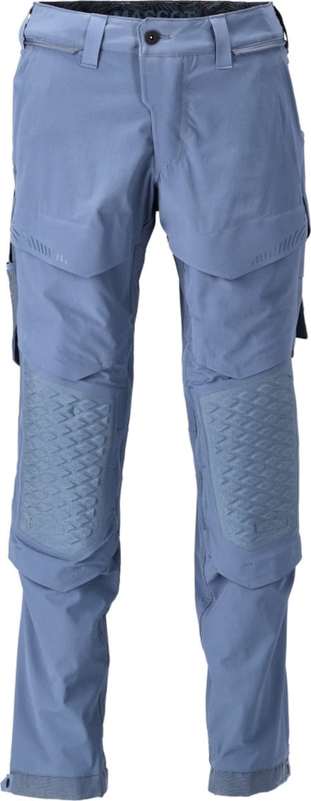 Mascot Customized Broek met kniezakken 22279-605 - steenblauw - C46 - 76