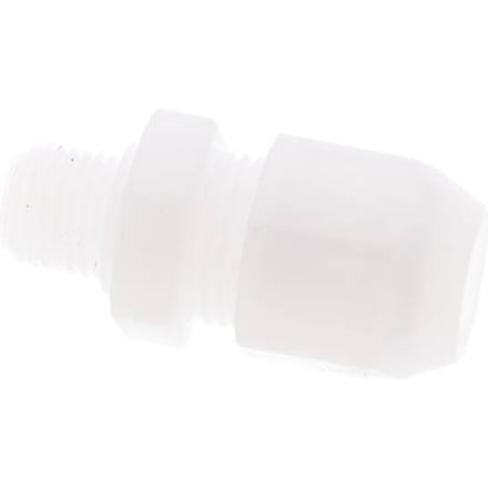 10x12mm & G1/4'' PP rechte slangkoppeling met buitendraad 10bar/145psi