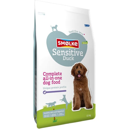 2x12kg Smølke Sensitive Eend Hondenvoer