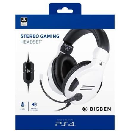 Official Licensed Playstation 4 Stereo Gaming Headset - PS4 - Wit