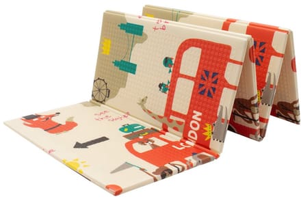 PLAYTO opvouwbare speelmat 200x150 cm London - Speelkleed