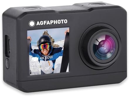 Digitale Actiecamera Waterdicht 30m - 2,7K, 16 MP, Dual LCD, Lithium-Batterij, WLAN en 10 Accessoires