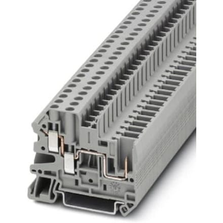 Phoenix Contact 3060267 Doorgangsklem 6.2 mm Schroeven Grijs 50 stuk(s)