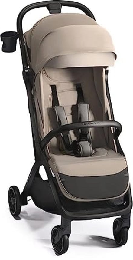 Wandeling met Comfort: Kinderwagen Model Nubi 2 in Beige