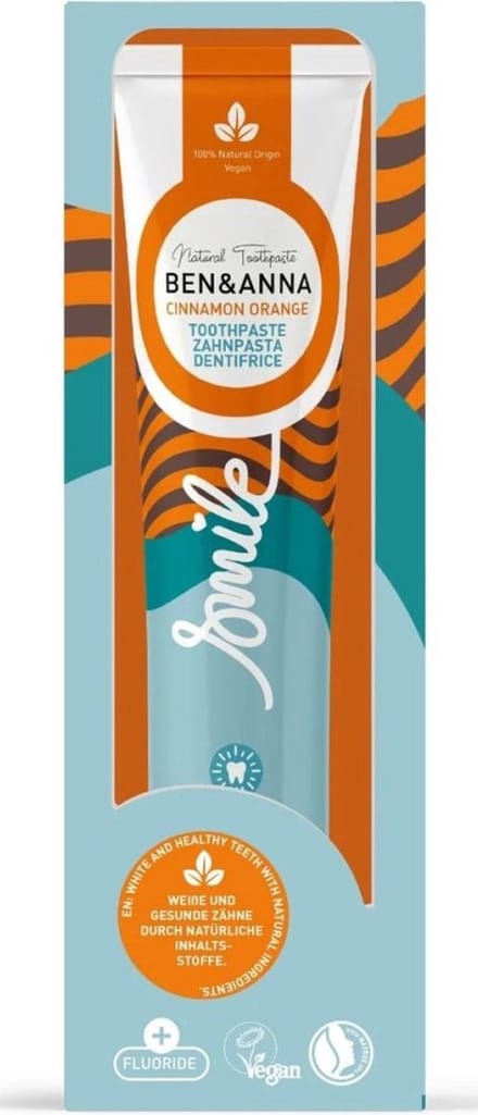 Ben &amp; Anna Natural Toothpaste Cinnamon Orange 75 ml