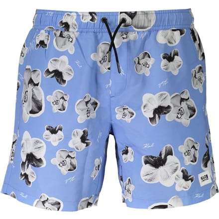 Karl Lagerfeld Azzurro Polyester Heren Zwem Boxer