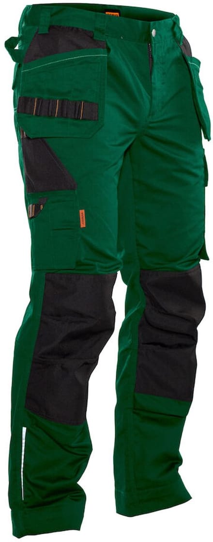 Jobman 2322 Trousers HP 65232220 - Bosgroen/Zwart - D092