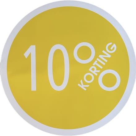 Raambiljet 10% korting Cirkel 48 cm