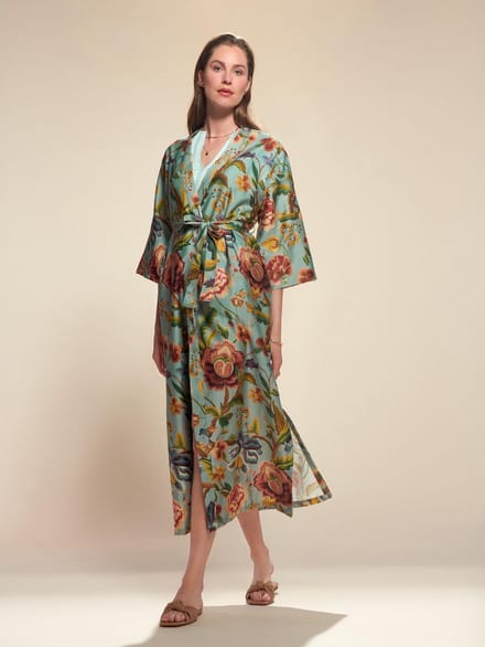 Essenza Juliet Roselina Kimono Surf green - S