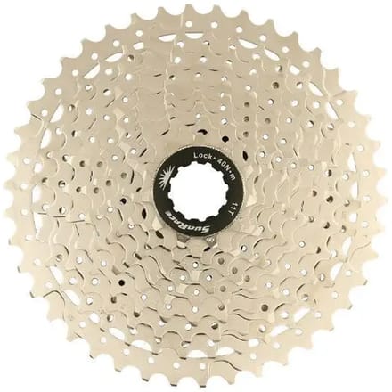Cassette Sunrace CSMS3 10-speed - 11-42T - metalic