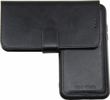 Rico Vitello 2-in-1 magnetische cases/ hoesje Geschikt voor iPhone 8 plus Zwart